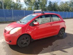 Toyota salvage cars for sale: 2010 Toyota Yaris