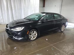 Salvage cars for sale at Albany, NY auction: 2015 Chrysler 200 Limited