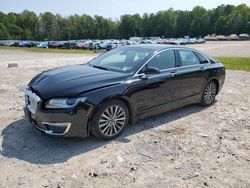 Lincoln salvage cars for sale: 2017 Lincoln MKZ Select