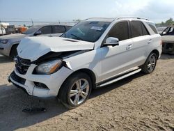 Salvage cars for sale at Houston, TX auction: 2015 Mercedes-Benz ML 350 4matic