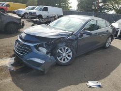 Salvage cars for sale at Denver, CO auction: 2021 Chevrolet Malibu LT