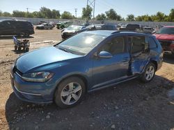 Salvage cars for sale at Oklahoma City, OK auction: 2018 Volkswagen Golf Sportwagen S