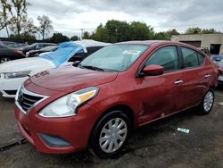 Nissan salvage cars for sale: 2019 Nissan Versa S