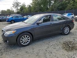 Salvage cars for sale at Waldorf, MD auction: 2010 Toyota Camry SE