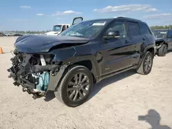 Salvage cars for sale at Houston, TX auction: 2016 Jeep Grand Cherokee Limited