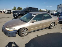 Salvage cars for sale at Nampa, ID auction: 2002 Honda Accord LX