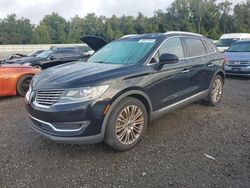 Salvage cars for sale at Riverview, FL auction: 2017 Lincoln MKX Reserve