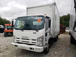 Salvage trucks for sale at West Warren, MA auction: 2015 Isuzu NPR HD