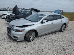 Salvage cars for sale at Taylor, TX auction: 2018 Chevrolet Malibu LT