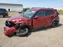 Salvage cars for sale from Copart Portland, MI: 2021 Chevrolet Trailblazer LT