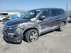 Honda salvage cars for sale: 2017 Honda Pilot Exln