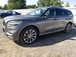 Salvage cars for sale at Finksburg, MD auction: 2022 Lincoln Aviator Grand Touring