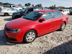 Volkswagen salvage cars for sale: 2012 Volkswagen Jetta SE