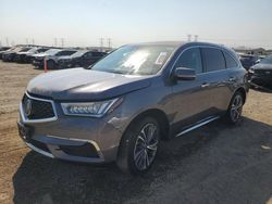 Salvage cars for sale at Elgin, IL auction: 2020 Acura MDX Technology