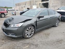 Salvage cars for sale at Fredericksburg, VA auction: 2015 Honda Accord Sport