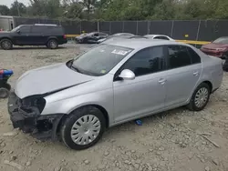 Salvage cars for sale at Waldorf, MD auction: 2009 Volkswagen Jetta S