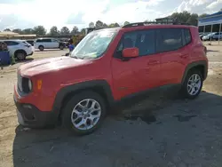 Salvage cars for sale at Florence, MS auction: 2016 Jeep Renegade Latitude