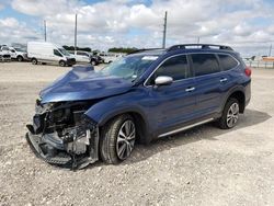 Salvage cars for sale from Copart Temple, TX: 2021 Subaru Ascent Touring