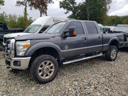 Salvage trucks for sale at West Warren, MA auction: 2016 Ford F350 Super Duty