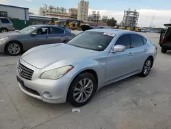 Salvage cars for sale at New Orleans, LA auction: 2013 Infiniti M37 X