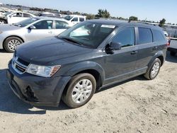 Salvage cars for sale at Antelope, CA auction: 2018 Dodge Journey SXT