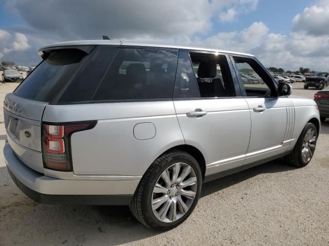 2016 Land Rover Range Rover Supercharged