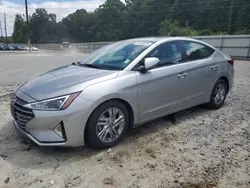 Salvage cars for sale at Savannah, GA auction: 2020 Hyundai Elantra SEL