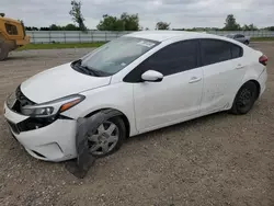 Salvage cars for sale at Houston, TX auction: 2017 KIA Forte LX