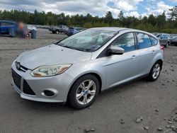 Salvage cars for sale from Copart Windham, ME: 2013 Ford Focus SE