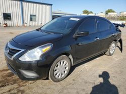 Salvage cars for sale at Tulsa, OK auction: 2016 Nissan Versa S