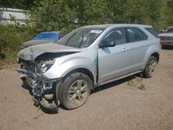 Salvage vehicles for parts for sale at auction: 2017 Chevrolet Equinox LS