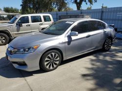 Honda salvage cars for sale: 2017 Honda Accord Hybrid EXL