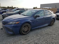 Salvage cars for sale from Copart Mentone, CA: 2023 Toyota Camry SE Night Shade