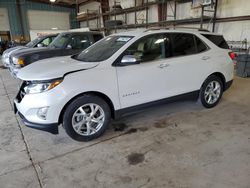 Salvage cars for sale at Eldridge, IA auction: 2018 Chevrolet Equinox Premier