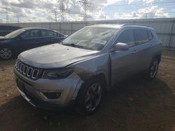 Jeep salvage cars for sale: 2020 Jeep Compass Limited