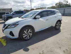 Salvage cars for sale at Wilmer, TX auction: 2020 Nissan Murano SL