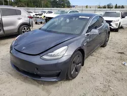 Salvage cars for sale at Spartanburg, SC auction: 2020 Tesla Model 3