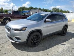 Salvage cars for sale at Midway, FL auction: 2019 Jeep Cherokee Limited