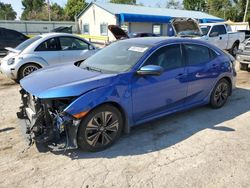 Salvage cars for sale at Wichita, KS auction: 2018 Honda Civic EX