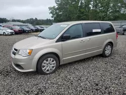 Salvage cars for sale at Lufkin, TX auction: 2016 Dodge Grand Caravan SE