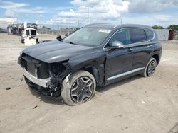 Salvage cars for sale at Homestead, FL auction: 2021 Hyundai Santa FE Limited