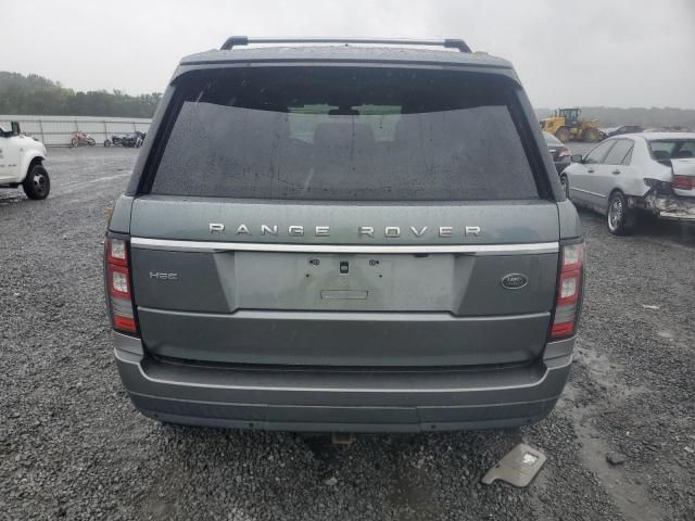 2015 Land Rover Range Rover HSE