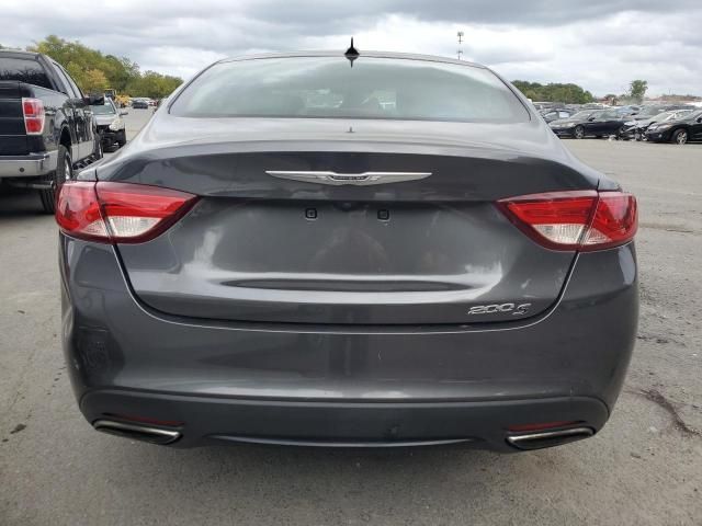 2016 Chrysler 200 S