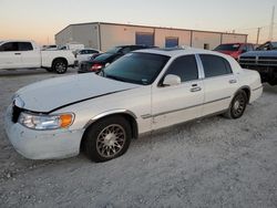 Salvage cars for sale at Haslet, TX auction: 2002 Lincoln Town Car Signature