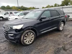 Salvage cars for sale at York Haven, PA auction: 2020 Ford Explorer Limited