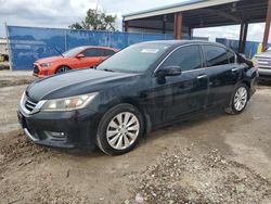 Salvage cars for sale at Riverview, FL auction: 2015 Honda Accord EXL