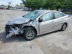 Salvage cars for sale from Copart Lexington, KY: 2017 Toyota Prius Prime