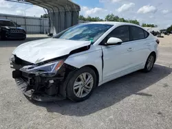 Salvage cars for sale at Midway, FL auction: 2019 Hyundai Elantra SEL