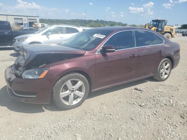 2013 Volkswagen Passat SE