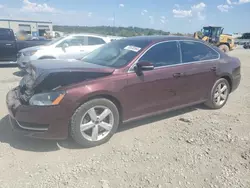 Salvage cars for sale at Earlington, KY auction: 2013 Volkswagen Passat SE